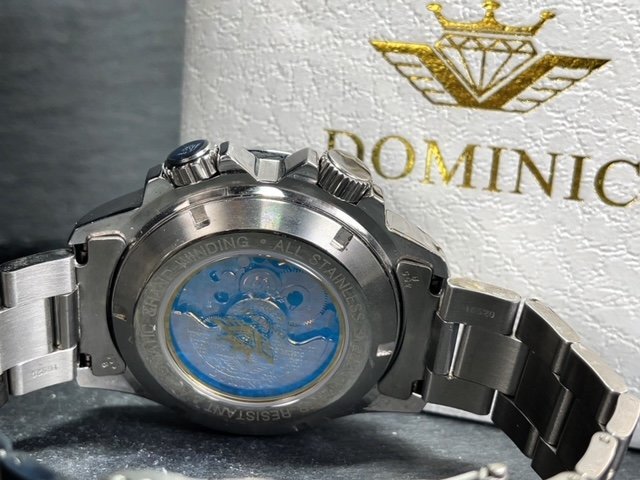 新品 DOMINIC ドミニク 正規品 機械式 自動巻き メカニカル 腕時計 アースギミック からくり時計 アンティーク コレクション 地球_画像7