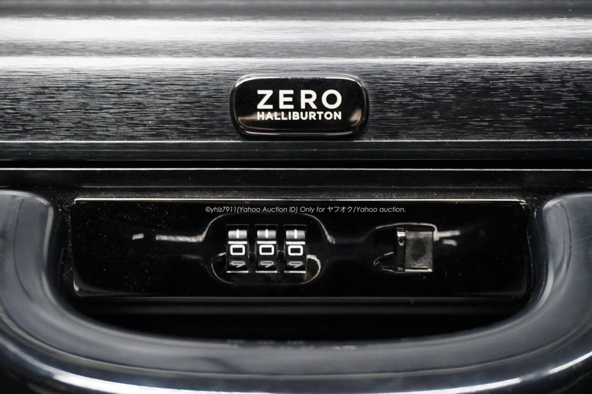ZERO HALLIBURTON Pursuit アルミニウム アタッシュケース A4収納 スモールアタッシェ 黒 ゼロハリ ブリーフケース ビジネスバッグ_画像5