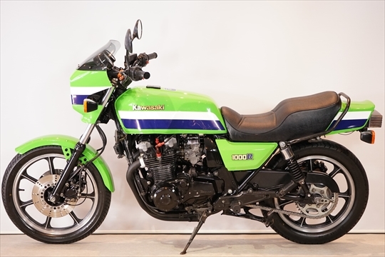 1982 год модели Kawasaki Z1100GP carburetor specification . мир 7 год 9 месяц KZT10B