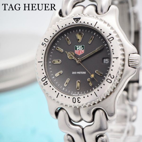 416【OH済み】タグホイヤー時計　メンズ腕時計　セルシリーズ　ダイバーウォッチ