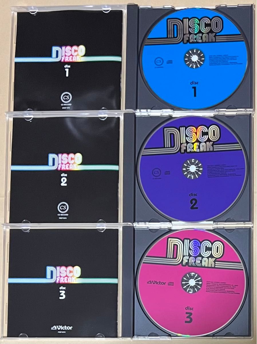 ディスコ・フリーク DISCO FREAK 6枚組CD Sony BMG UNIVERSAL Victor