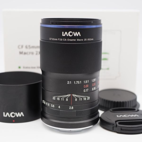 ■ほぼ新品■ LAOWA 65mm F2.8 2X Ultra Macro APO フジフイルムX用 LAO0054