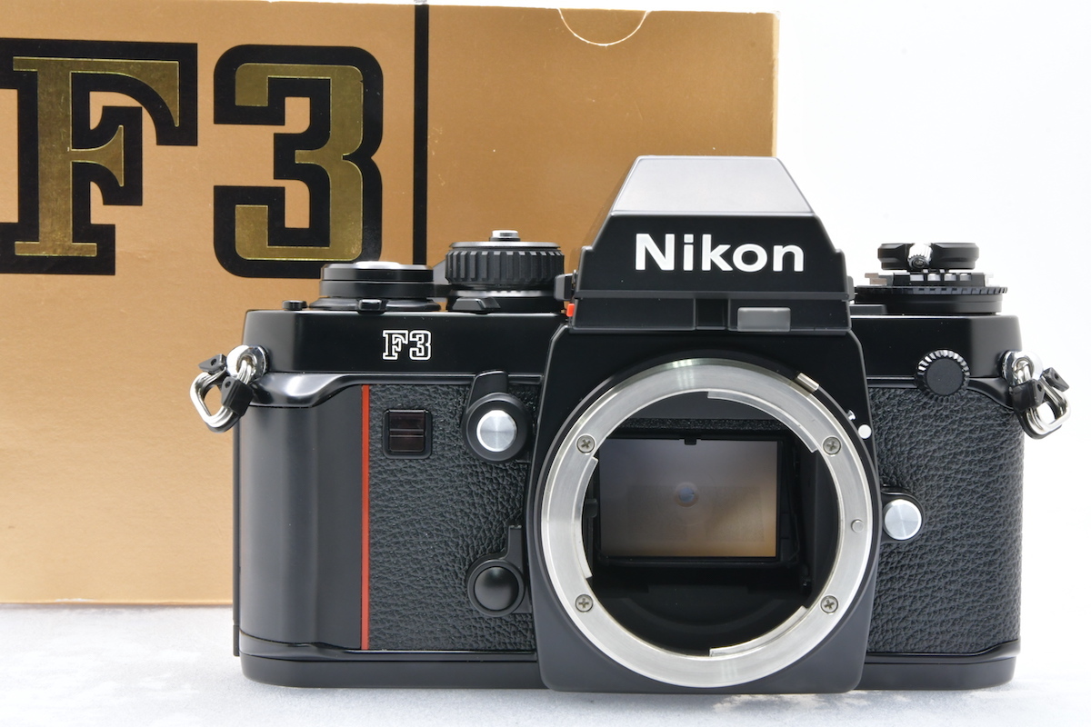 未使用 Nikon F3 アイレベル 最終ロット 199万台 ボディ ニコン フィルムカメラ MF一眼レフ ケース 箱付_画像1