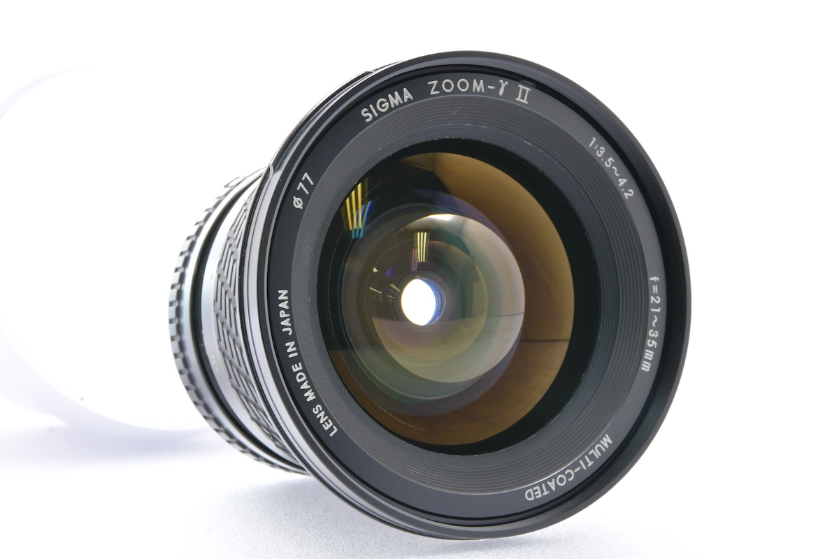 SIGMA ZOOM-γ II 21-35mm F3.5-4.2 MULTI-COATED Fマウント シグマ MF一眼用レンズ_画像3