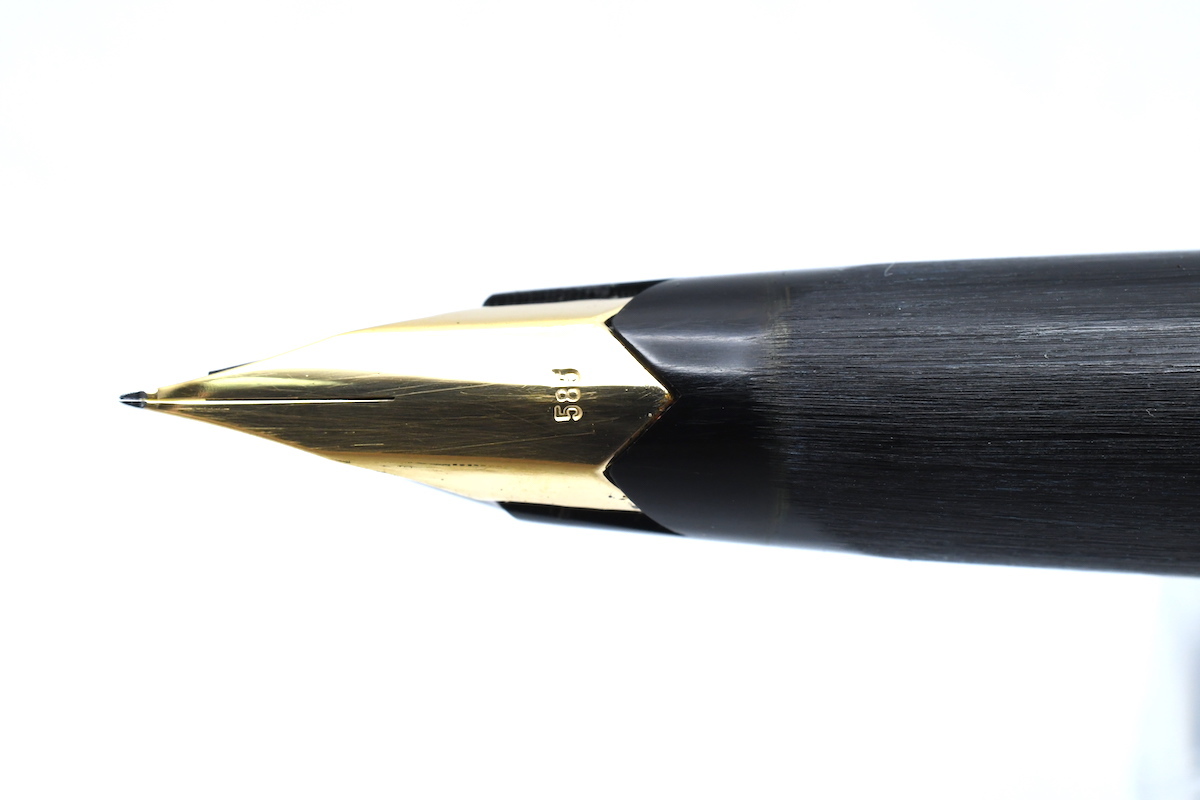 MONTBLANC MEISTERSTUCK No.220 ペン先 14K 585 モンブラン マイスターシュテック 万年筆 吸入式 筆記用具■19696_画像2