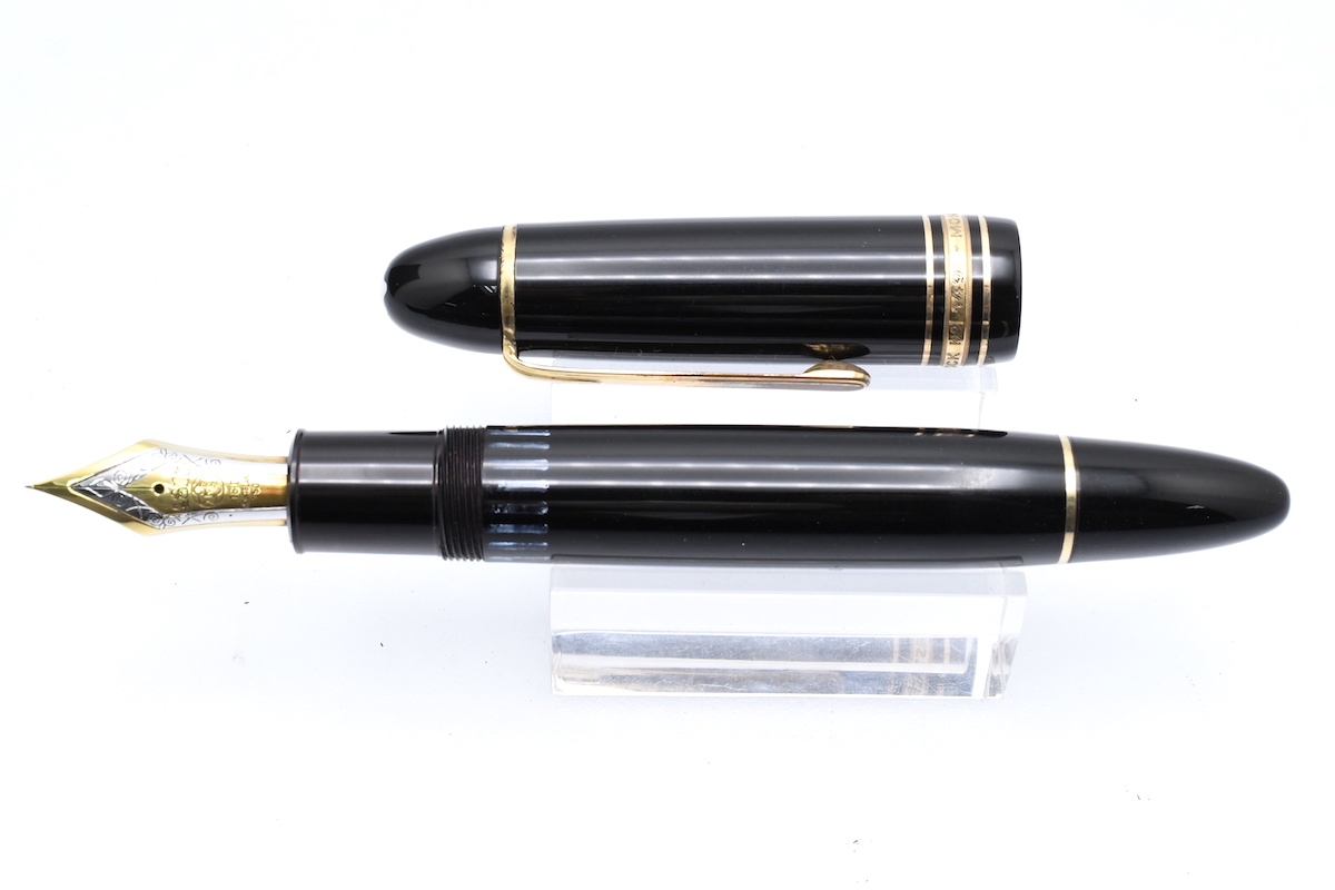 MONTBLANC MEISTERSTUCK No.149 ペン先18C 白帯 750 吸入式 モンブラン マイスターシュテュック 万年筆 ゴールドコーティング ■20151_画像5