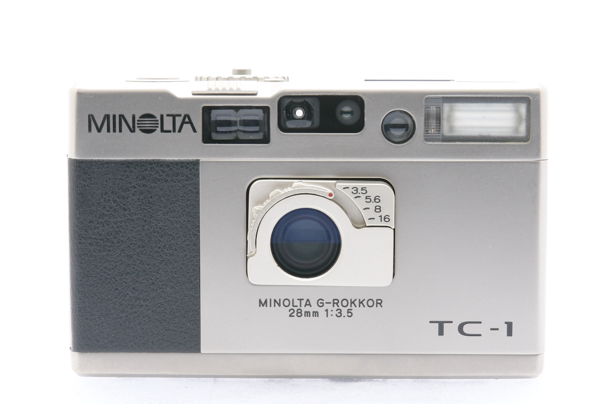 MINOLTA TC-1 / MINOLTA G-ROKKOR 28mm F3.5 ミノルタ AFコンパクトフィルムカメラ_画像1