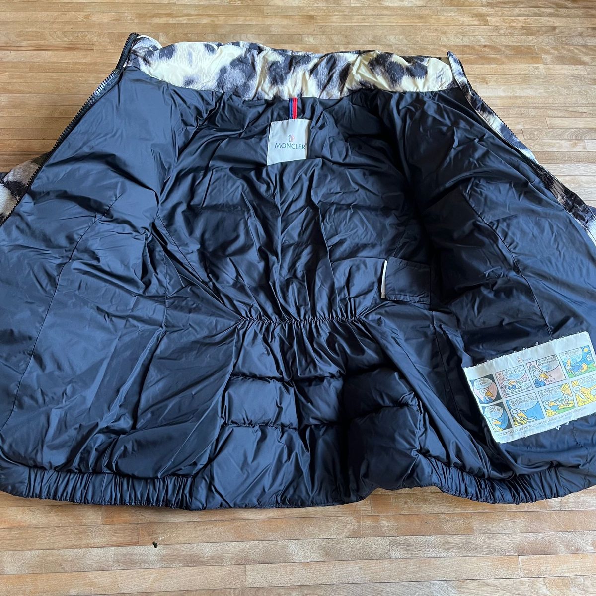 MONCLER モンクレール ARGENTEE アルジェンティ レオパード柄 MONCLER モンクレール ARGENTEE アルジェンティ レオパード柄