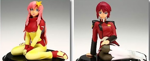 バンプレスト 機動戦士ガンダムSEED DESTINY シチュエーションフィギュア ミーア・キャンベル ルナマリア・ホーク 全2種セット 未開封品の画像1