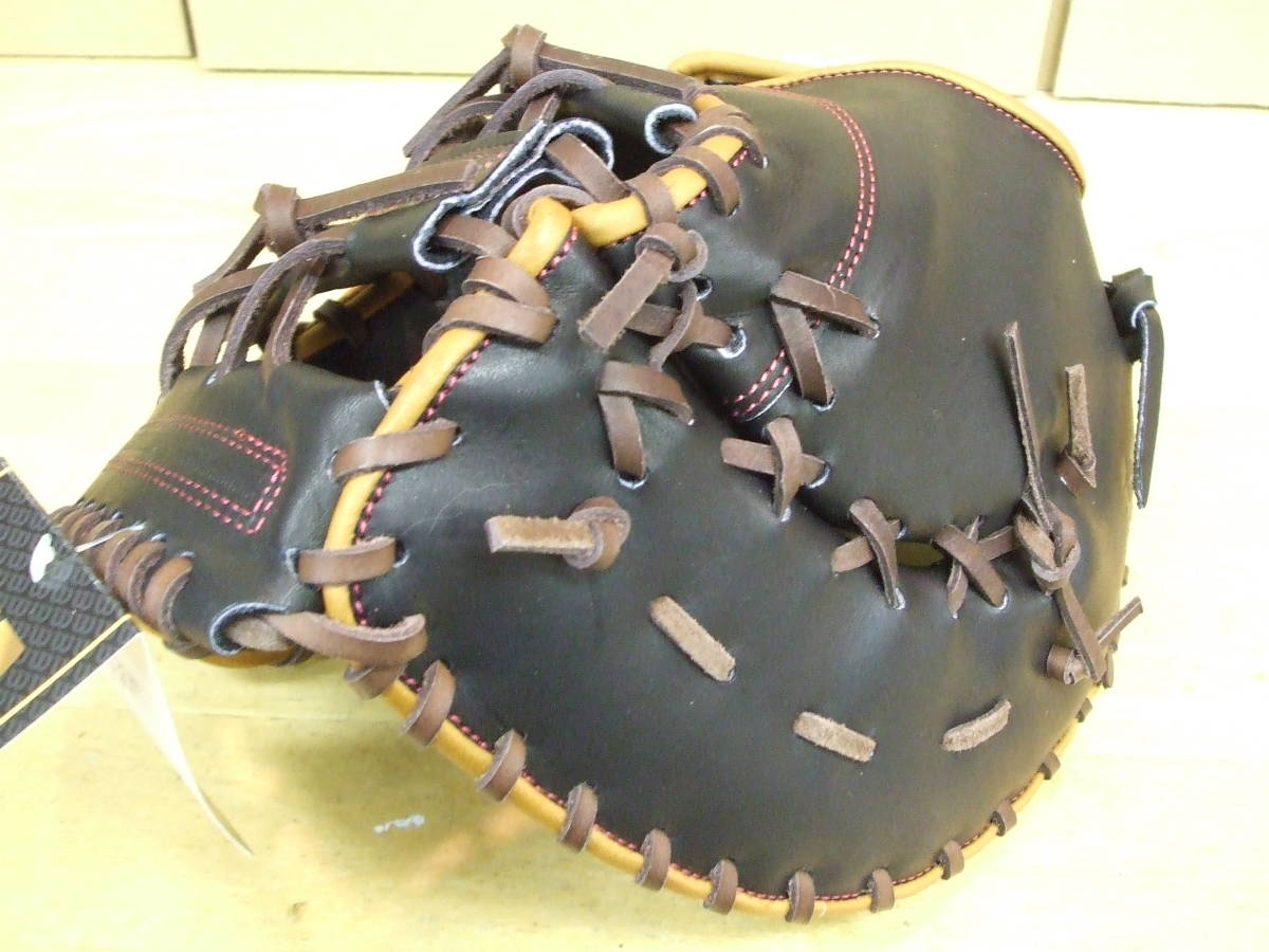  new model 8L type! Wilson 3 number softball for First mito( catcher combined use ) right throwing 8LZ black 23 year of model 