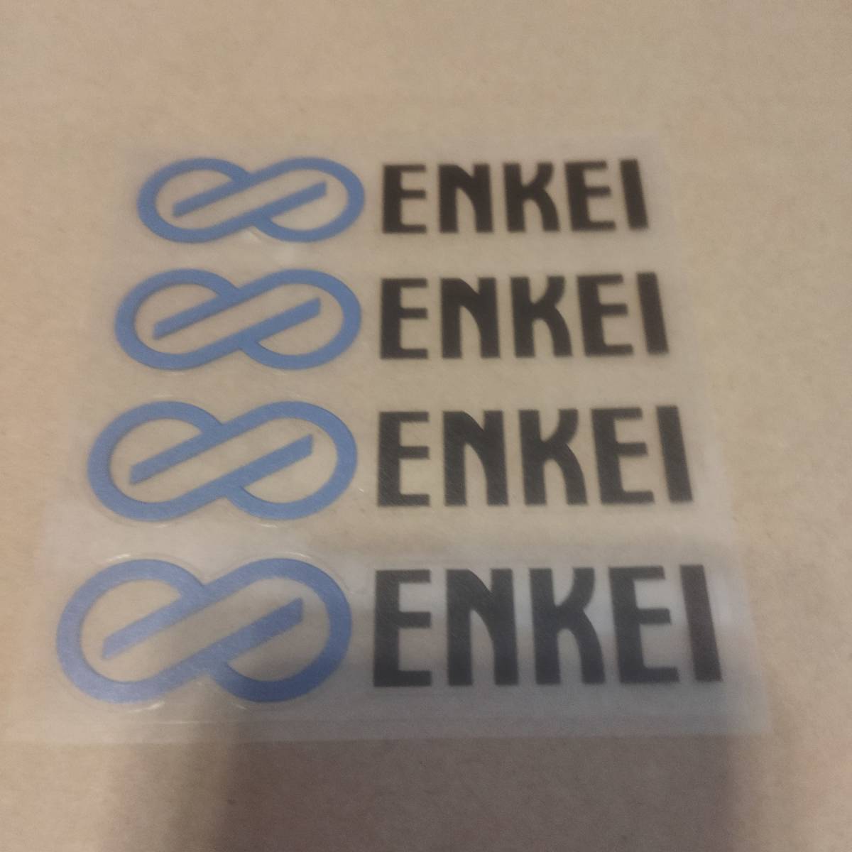 【送料無料】ENKEI(エンケイ)　ステッカー　ブラック　①_画像1