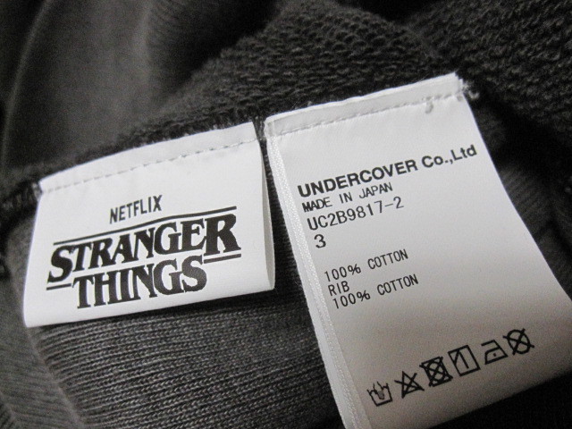 美品 UNDERCOVER 23SS Netflix Stranger Things Hellfire Club 美品 UNDERCOVER 23SS Netflix Stranger Things Hellfire Club