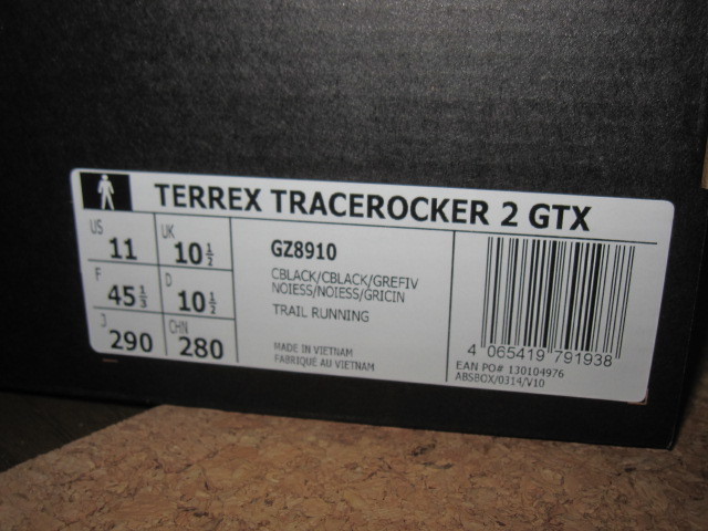  adidas TERREX TRACEROCKER 2 GTX 22SS 29cm/US11/UK10 1/2 BLACK GZ8910 アディダス テレックス ブラック GORE-TEX_画像9