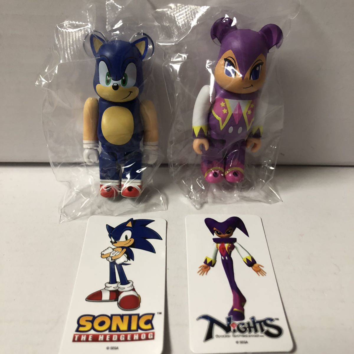 ベアブリック シリーズ46 ソニック &ナイツ 表裏シークレットセット (BE@RBRICK ソニック・ザ・ヘッジホッグ SONIC NIGHTS SEGA セガ_画像1