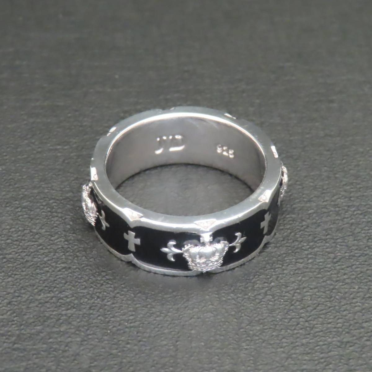  как новый прекрасный товар JUSTIN DAVIS BEAUTY&MADNESS RING Justin Davis кольцо кольцо Crown ..15 номер 7.9g SRJ795