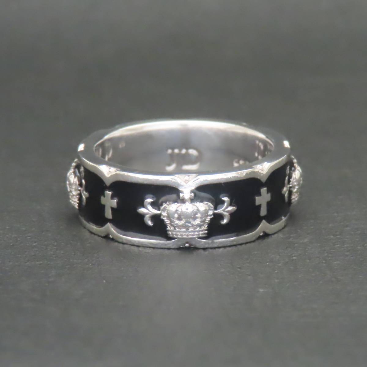  как новый прекрасный товар JUSTIN DAVIS BEAUTY&MADNESS RING Justin Davis кольцо кольцо Crown ..15 номер 7.9g SRJ795