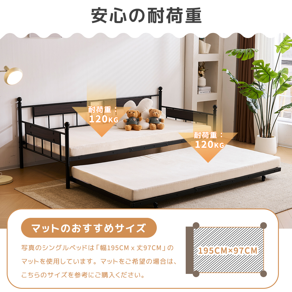 [ комплект ]2024 год новый продукт tei bed труба bed кроватная рама двухъярусная кровать диван-кровать родители . bed внизу место хранения extra со спальным местом .