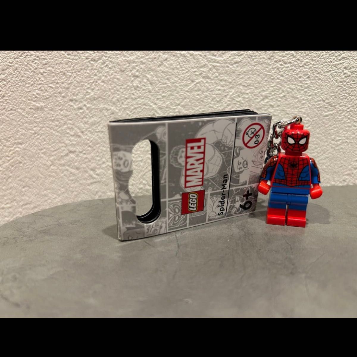 レゴ ミニフィグ LEGO キーチェーン キーリング キーホルダー スパイダーまん