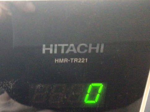 S1453【電子レンジ 】HITACHI HMR-TR221-Z6 ホワイト 2021年製 動作品 _画像7