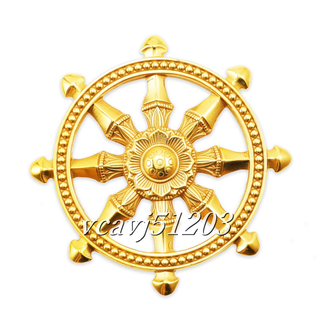 Bibian 比比昂- 「密教法具寺院用仏具」真言宗大型羯磨&輪宝5点 Bibian 比比昂- 「密教法具寺院用仏具」真言宗大型羯磨&輪宝5点