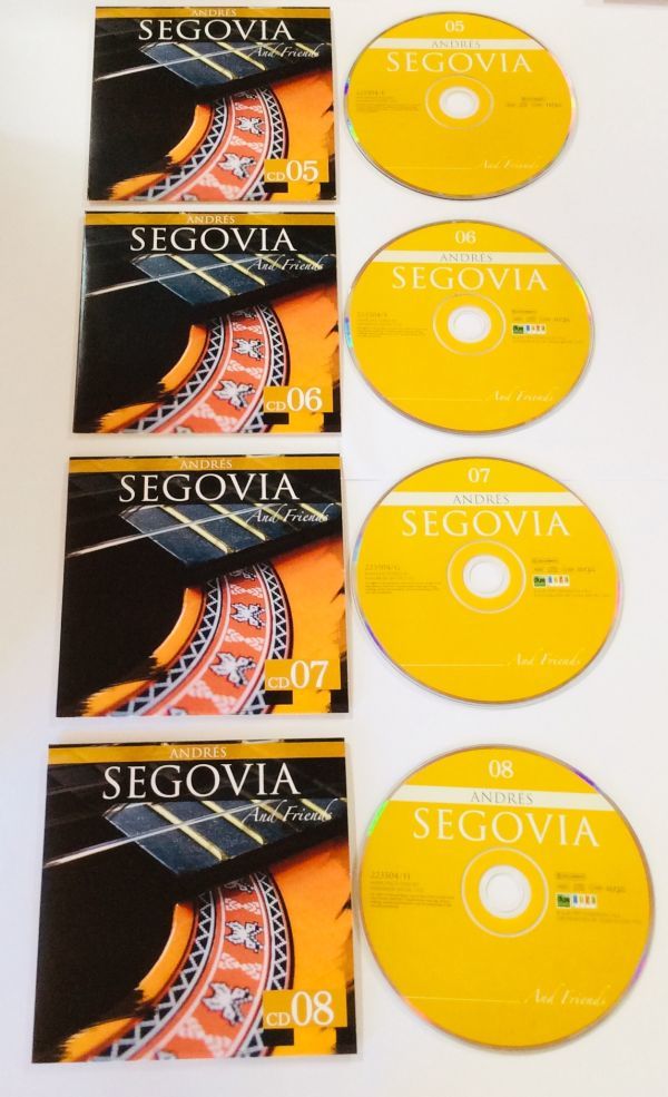 Andrs Segovia And Friends　アンドレス・セゴビア・アンド・フレンズ　【CD10枚組】　輸入盤クラシック_画像6