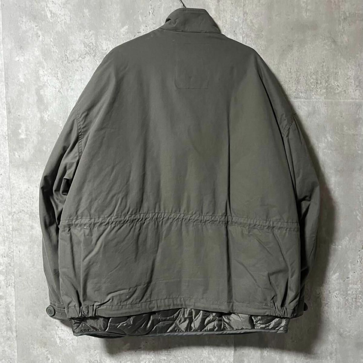 WYM LIDNM LAYERED 3WAY MILITARY BLOUSON オリーブ Lサイズ WYM LIDNM LAYERED 3WAY MILITARY BLOUSON オリーブ Lサイズ