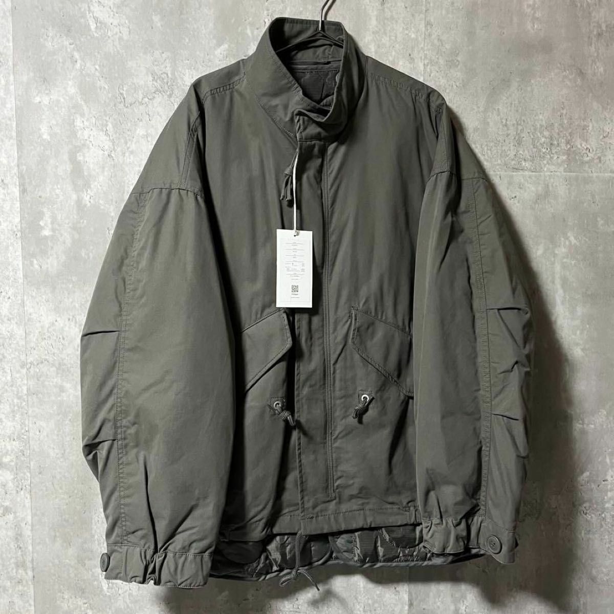 WYM LIDNM LAYERED 3WAY MILITARY BLOUSON オリーブ Lサイズ WYM LIDNM LAYERED 3WAY MILITARY BLOUSON オリーブ Lサイズ