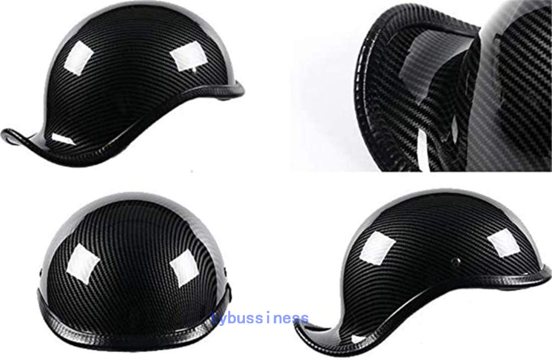 超軽量バイクヘルメット ハーフ 半帽 オートバイのヘルメットレトロなハーフヘルメット男性と女性るの画像2
