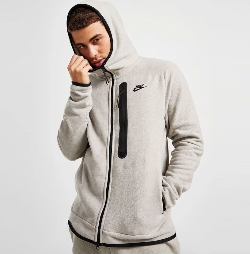 新品 XLサイズ NIKE Tech Fleece ナイキ テックフリース 定価34,650円 上下 パーカー ジョガーパンツ 厚手 フリース 裏起毛 セットアップ _画像3