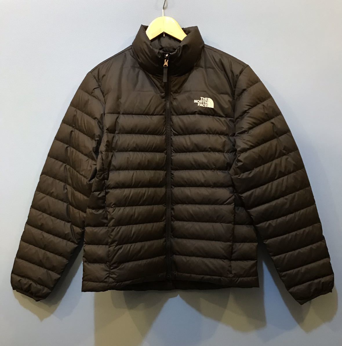 THE NORTH FACE FLARE DOWN JK ダウンジャケット ブラック USAモデル 日本未発売 フレアダウン M RDS CU843098_画像1