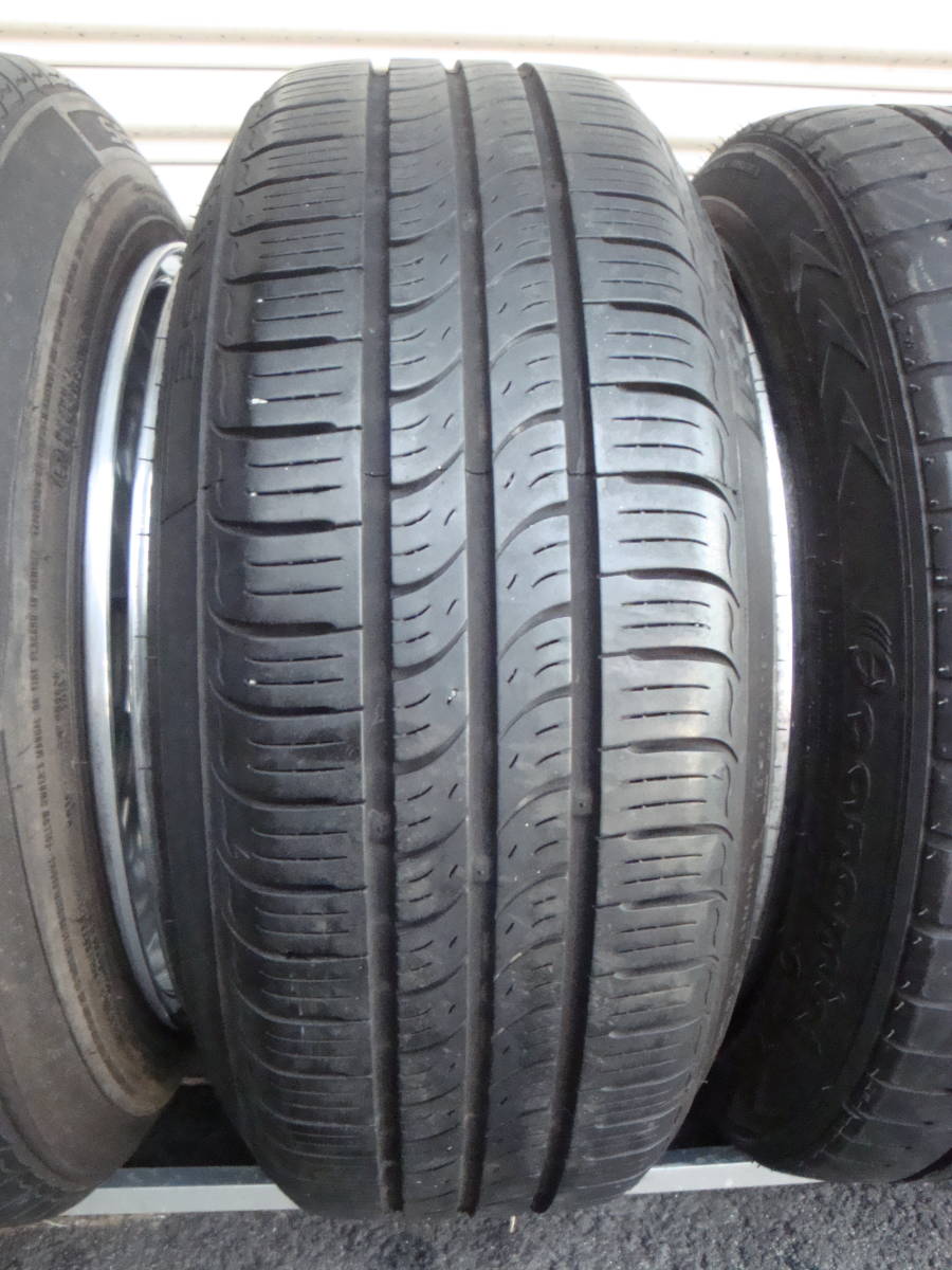 旧車に!SSR スピードスター マークⅠ 14インチアルミ+ATR 165/55R14 2本・クムホ 165/60R14 2本 計4本セット!!_画像7