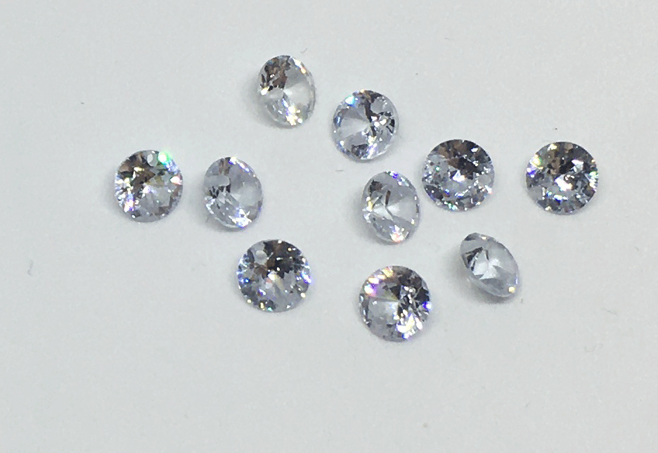 * prompt decision * human work compound zircon stone hole attaching glass made beads 10 piece .200 jpy 