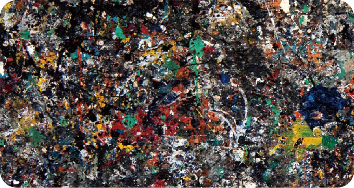 BE＠RBRICK SERIES 47 ベアブリック シリーズ 47 ARTIST Jackson Pollock　ジャクソン