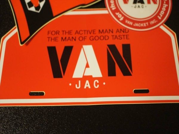 ★送料無料!! VAN JAC ヴァンヂャケット VANコレクターコレクションステッカーREDタイプ三枚セット★_画像9