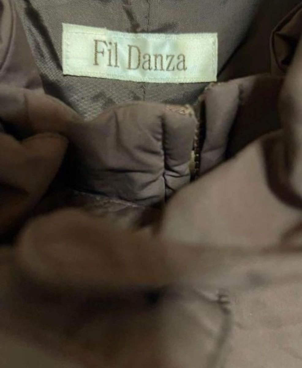 Fildanzaフィルダンザ中綿アウタージャケット ジップアップ ブルゾン ジャンパー レディース フード付き LLXL13号大きいサイズ