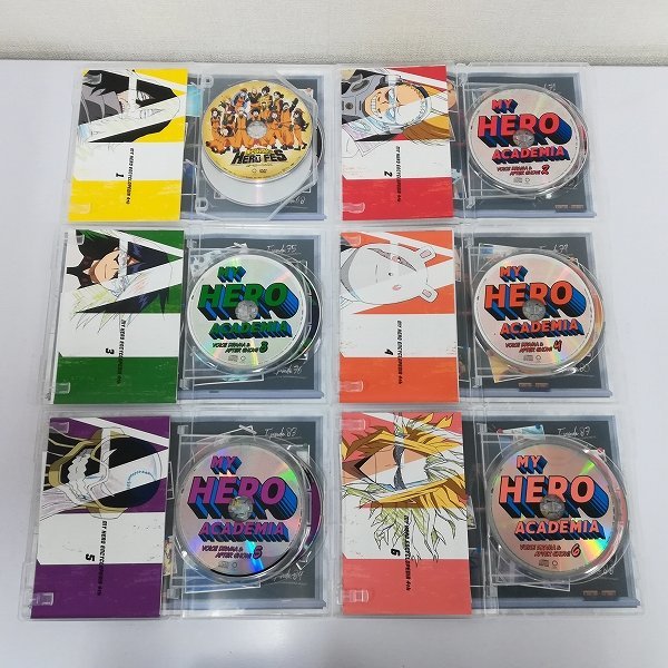 gQ506a [人気] DVD 僕のヒーローアカデミア 4th 全6巻 初回生産限定版 収納BOX + 購入特典付属 | S_画像7