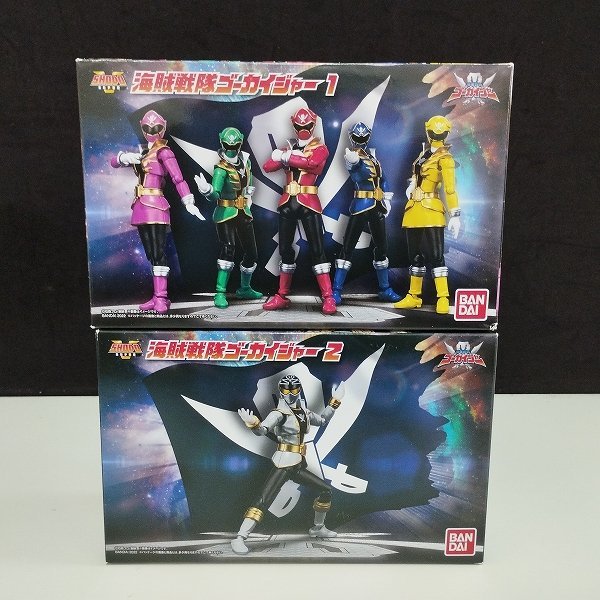 SHODO SUPER 海賊戦隊ゴーカイジャー1、2 セット|戦隊シリーズ SHODO SUPER 海賊戦隊ゴーカイジャー1、2 セット|戦隊シリーズ
