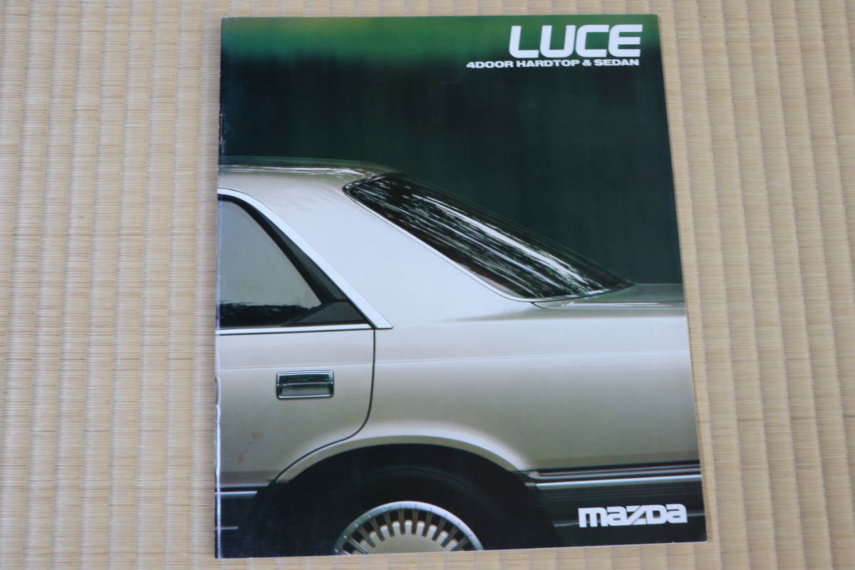 MAZDA LUCE 4DOOR HARDTOP Luce catalog Hiroshima. Benz 