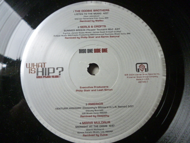 VA - What Is Hip? Remix Project Vol.1 2枚組 コンピ 最高名曲収録 House, Dub, Big Beat, Disco 収録_画像4