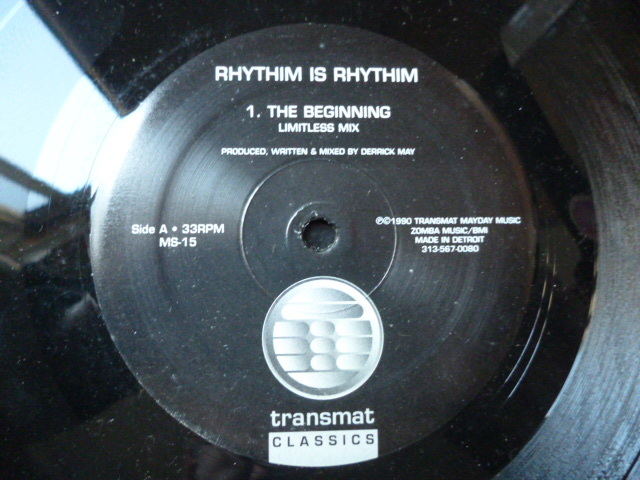 Rhythim Is Rhythim / The Beginning レア名盤 TECHNO CLASSIC Derrick May 12EP Emanon / Drama / Salsa Life 収録　試聴_画像1