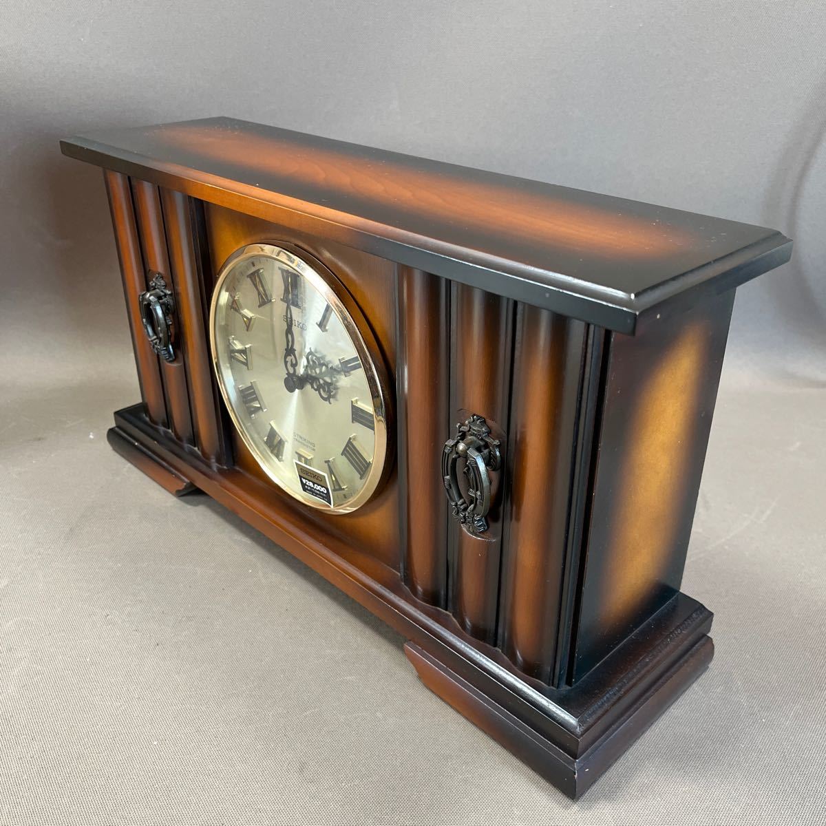 未使用品】SEIKO TRANSISTOR CLOCK STRIKING 置時計 TY506 未使用品】SEIKO TRANSISTOR CLOCK STRIKING 置時計 TY506