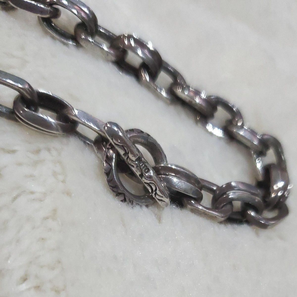 MOTO leather & silver シルバーチェーンブレスレット ゴールド MOTO leather & silver シルバーチェーンブレスレット ゴールド