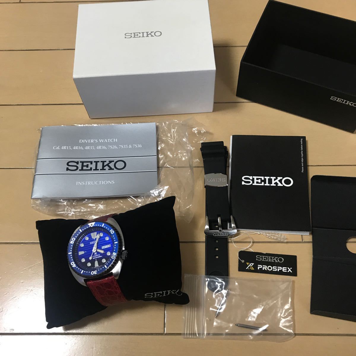 送料無料！　SEIKO プロスペックス ダイバーズ PROSPEX 自動巻き SRPC91 タートル Turtle 美品　　　_画像4