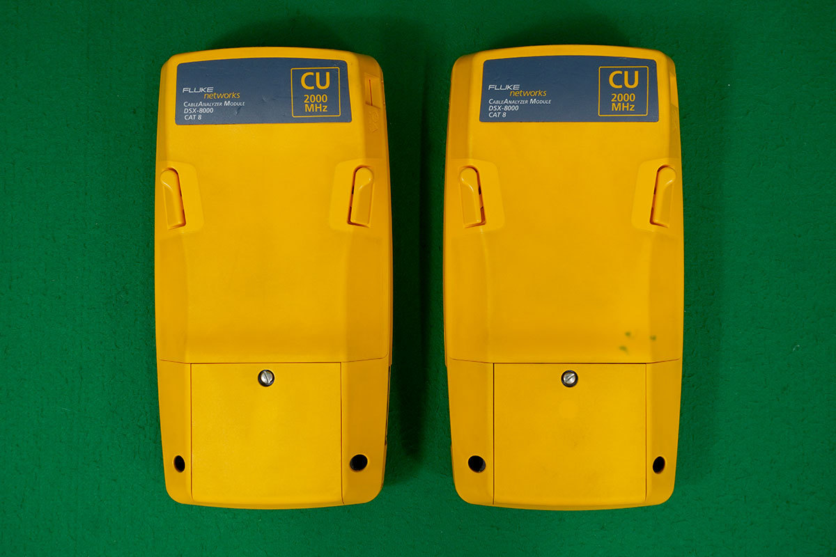 ケーブルラインアナライザー　DSX2-8000　フルーク　FLUKE　中古計測器_画像3