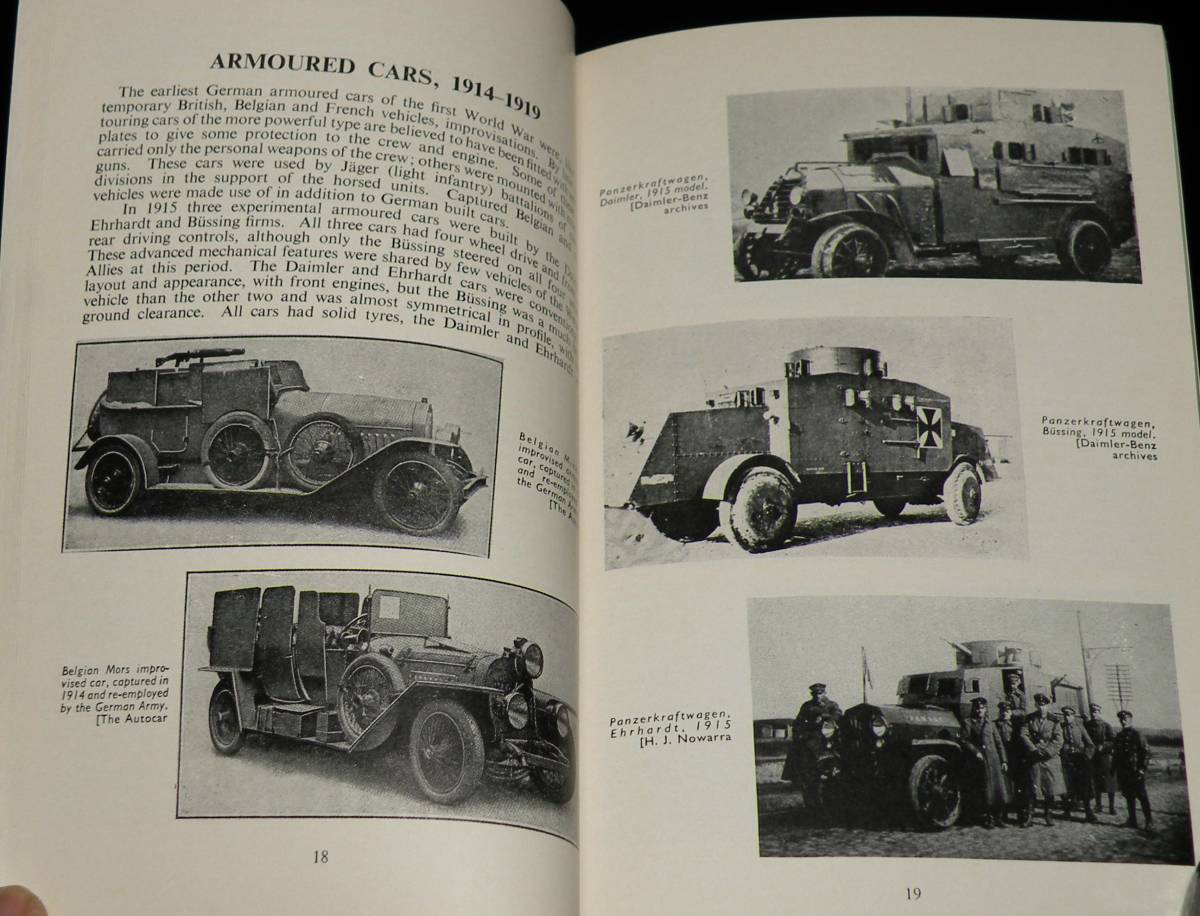 【洋書】GERMAN TANKS and Armoured Vehicles 1914-1945　ドイツの戦車と装甲車両_画像5