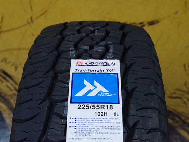 BFグッドリッチ　トレイルテレーンT/A　225/55R18　4本セット