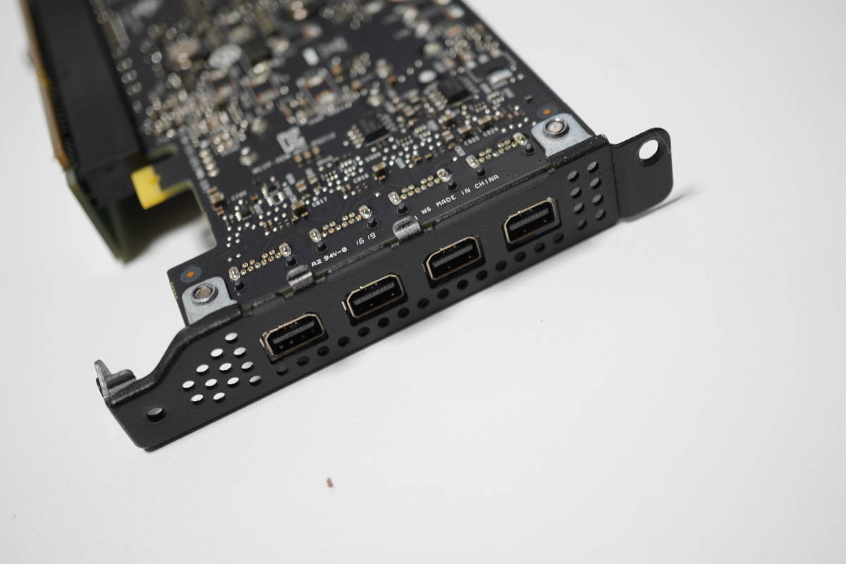 NVIDIA Quadro P620 miniDP x4 GDDR5 2GB Lenovo Tiny M920q M720q P330 ThinkCesnter ThinkStation 取付パーツセット レノボ グラボ_画像3