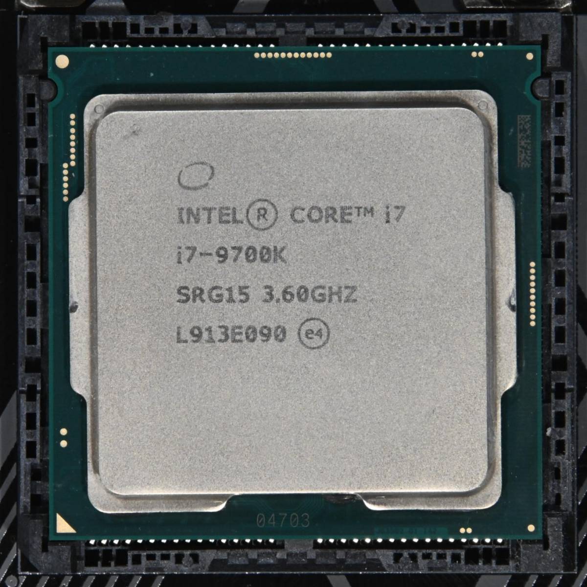 動作保証★CPU SRG15 (Intel Core i7-9700K) 3.60GHz LGA1151★011_画像1