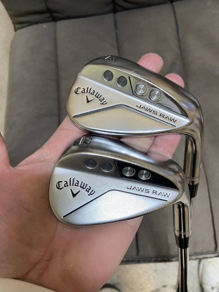 キャロウェイ　callaway JAWS RAW ウェッジ 52 /10 58 /10 2本セット　ns950 neo s_画像1