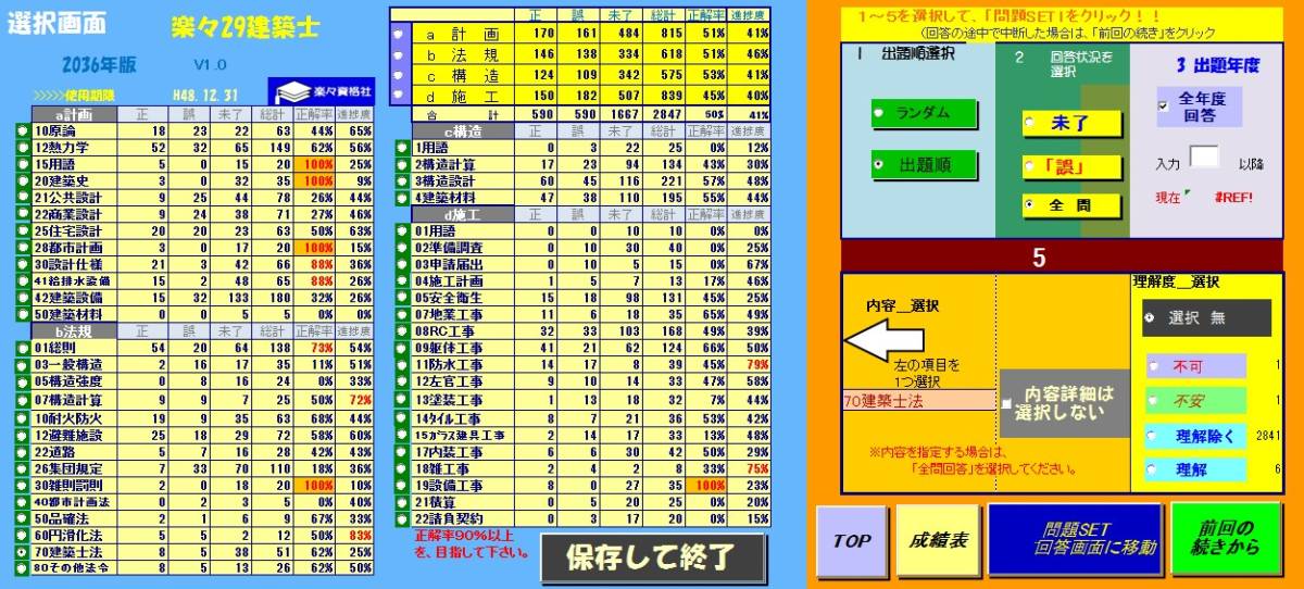 令和6年版２級建築士　過去問攻略ソフト スマホ対応　pdfテキスト　永久合格保証_画像7